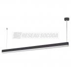  SUSP. LINEAR LED 4000K NOIR 