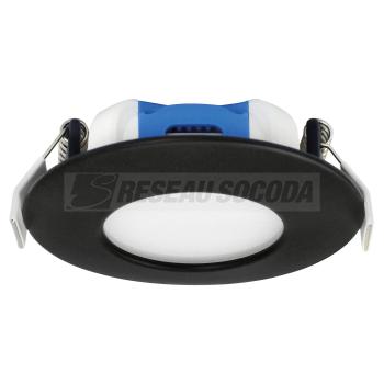  AQUAFLAT 6W/4000K IP65 NOIR 
