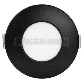  AQUAFLAT 6W/4000K IP65 NOIR 