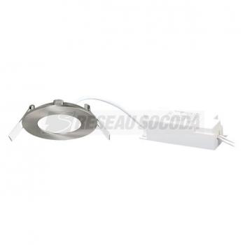  FLAT LED 5W/3-4000K CCT NICKEL 