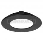  FLAT LED 5W/3-4000K CCT NOIR 