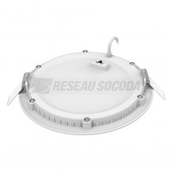  FLAT LED 13W/3-4000K CCT BLANC 