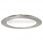  FLAT LED 13W/3-4000K CCT NICKL 