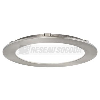  FLAT LED 13W/3-4000K CCT NICKL 