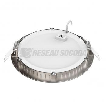  FLAT LED 13W/3-4000K CCT NICKL 