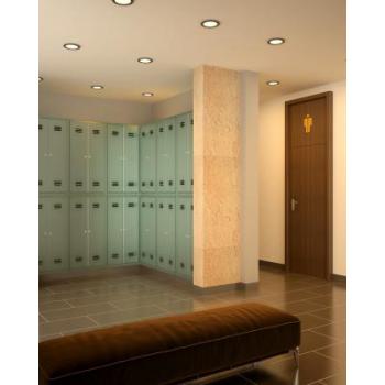  FLAT LED 13W/3-4000K CCT NOIR 