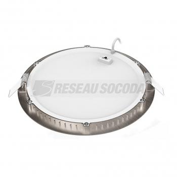  FLAT LED 20W/3-4000K CCT NICKL 