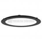  FLAT LED 20W/3-4000K CCT NOIR 