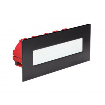  BALIZ 3-L NOIR LED 2,76W/4000K 