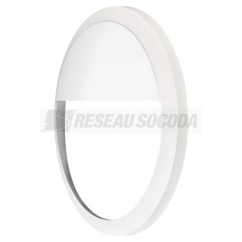  COLLERETTE RHEA 1/2 LUNE BLANC 