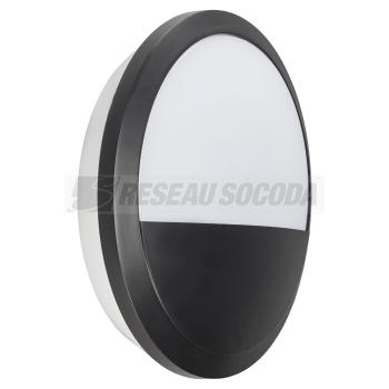  COLLERETTE RHEA 1/2 LUNE NOIR 