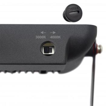 WINK 2 LED 10W 3000K NOIR PIR 
