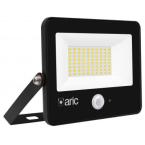  WINK 2 LED 50W 3000K NOIR PIR 