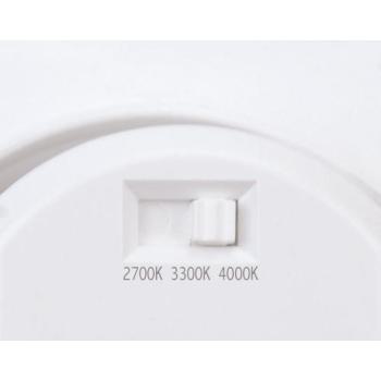  IRIS IP20 6,2W/CCT3 DIM BLANC 