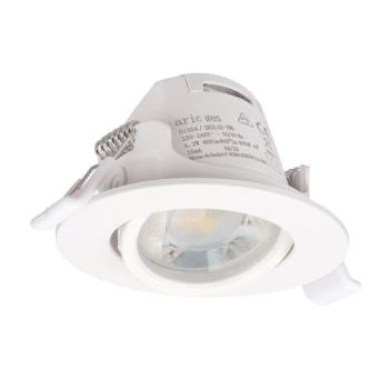  IRIS IP20 6,2W/CCT3 DIM BLANC 