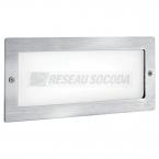  ENC. MURAL 300 LED INOX 