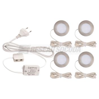  KIT MEUBLED 2 24V 4X1,7W 3000K 