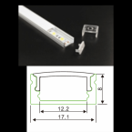  PROFIL ALU SLIM DE SURFACE BAR 