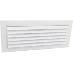  Gril lame courbe Al blc 30x15 