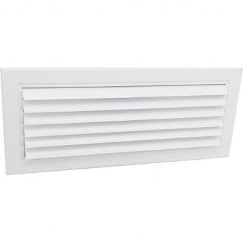  Gril lame courbe Al blc 30x15 