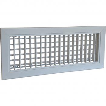  Gril lame courbe Al blc 40x15 