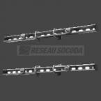  Kit fixation mur 3eq RAA3710 