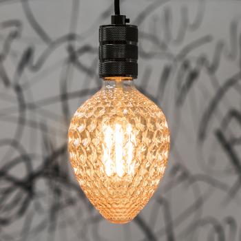  Douille Alu Grid E27 Noir 
