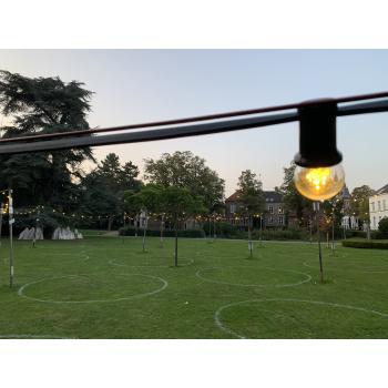 Guirlande 5M 10pcs E27 IP44 