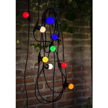  Guirlande 5M 10pcs E27 IP44 