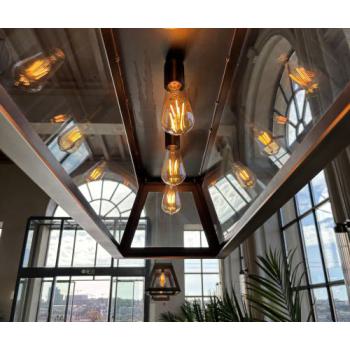  LED FIL ST64 E27 DIM 8W Or 