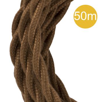  Cordon Torsad� 3C 50M Marron 
