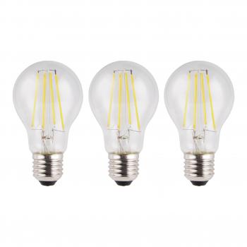  EcoPack 3xLED FIL E27 8W CL 