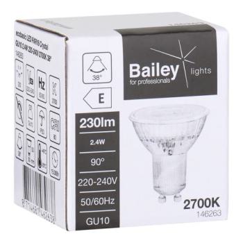  LED Ecobasic Crystal GU10 2.4W 