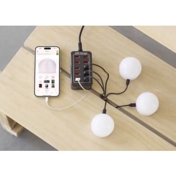  Gyrophare aimant� LED RGBW (Be 