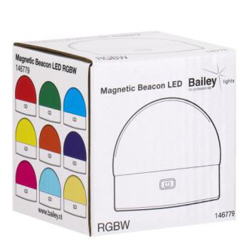  Gyrophare aimant� LED RGBW (Be 