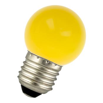  LED Party G45 E27 1W Jaune 