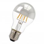  LED FIL A60 Calotte Argent 6W 