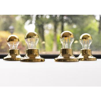  LED FIL A60 Calotte Or E27 6W 