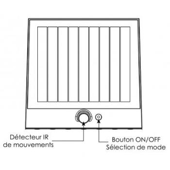 Applique solaire Architectural 