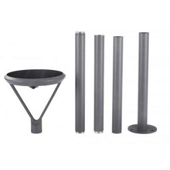  Lampadaire solaire 3000K 