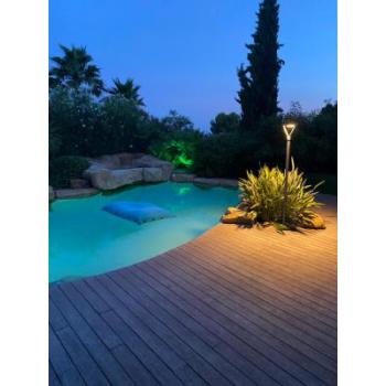  Lampadaire solaire 3000K 