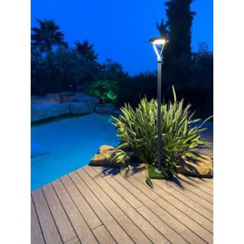  Lampadaire solaire 3000K 