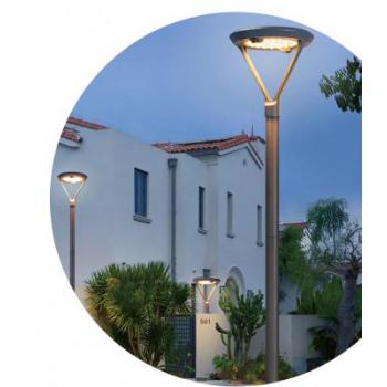  Lampadaire solaire 3000K 