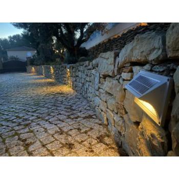  appli mur solaire 80lm 