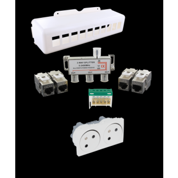  Kit comm. G3 + 2P+T dble PLAST 