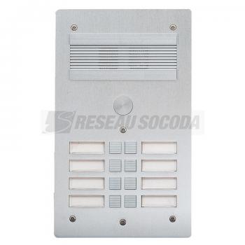  PLATINE S300 ALU 4MM 8BP 