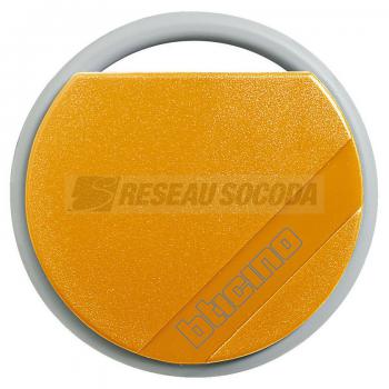  BADGE RESIDENT ORANGE 