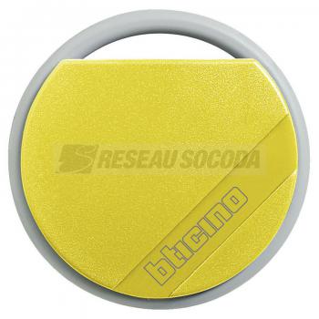  BADGE RESIDENT JAUNE 