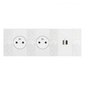  LNW ENJ 2M CHARG BLANC 