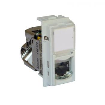  LNW PRISE RJ45 STP CAT6A BLANC 